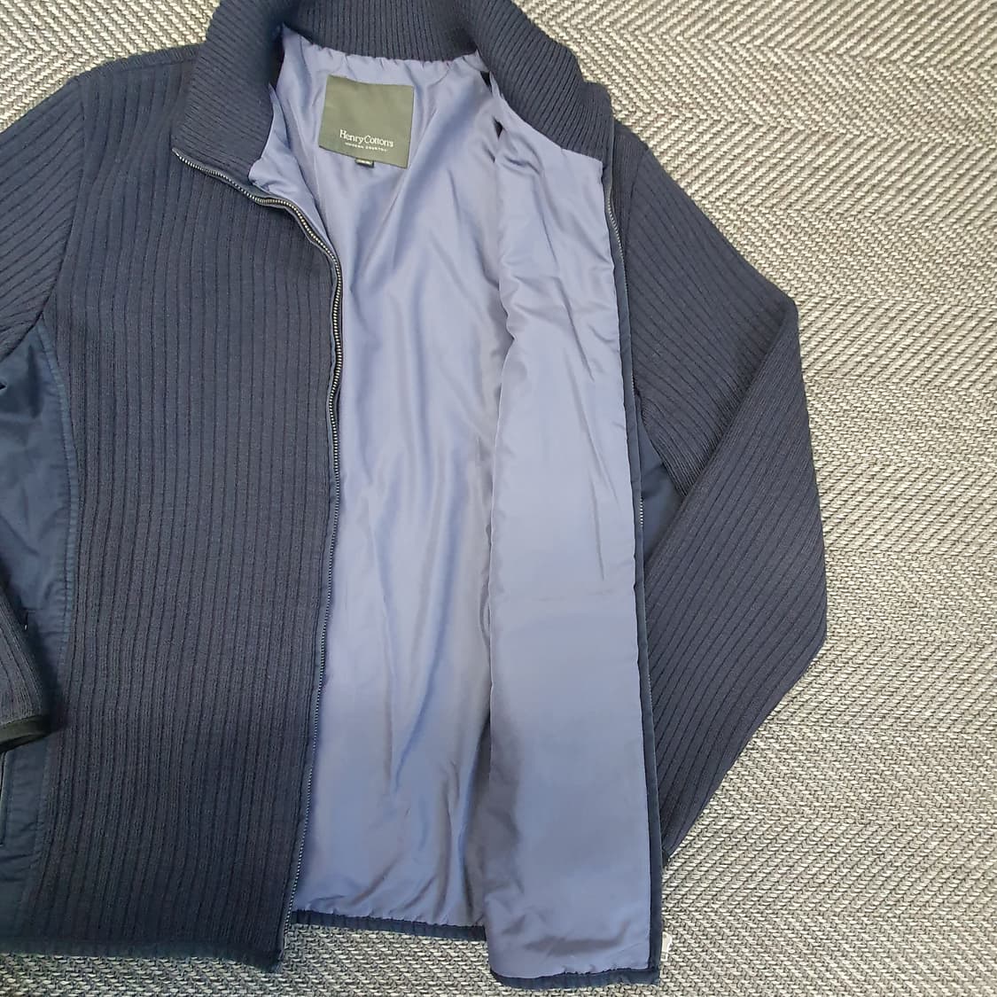 헨리코튼 니트 집업점퍼 남자105 상품이미지5