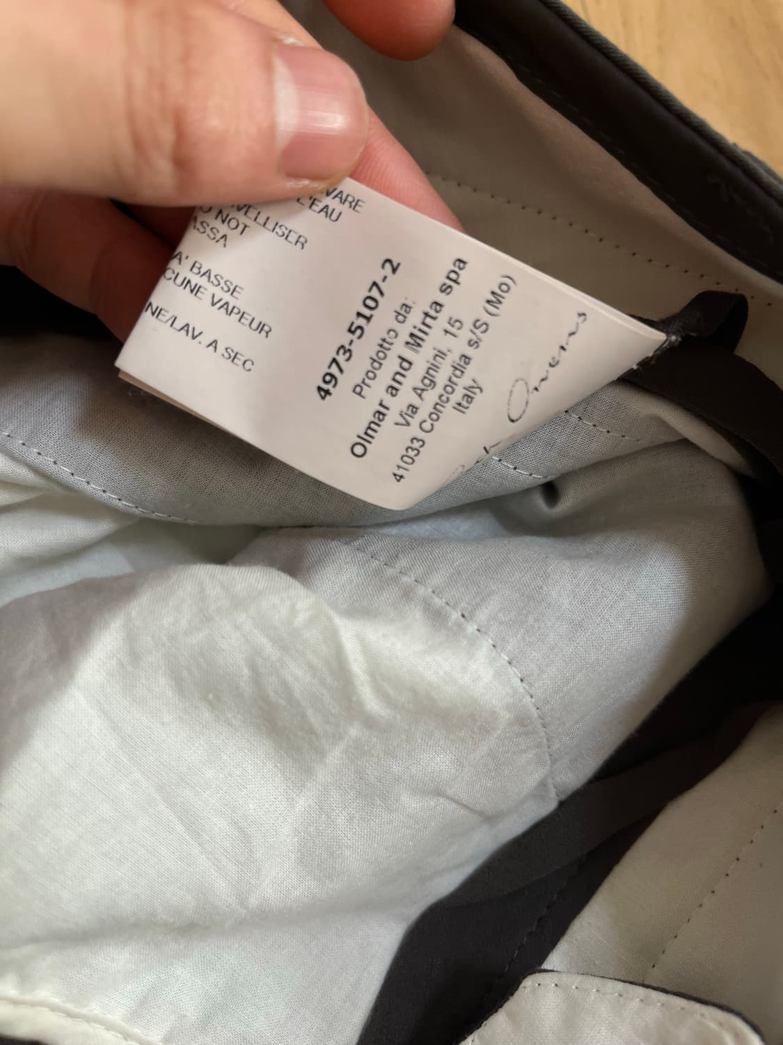 릭오웬스 olmar and mirta 슬랙스 바지 상품이미지6