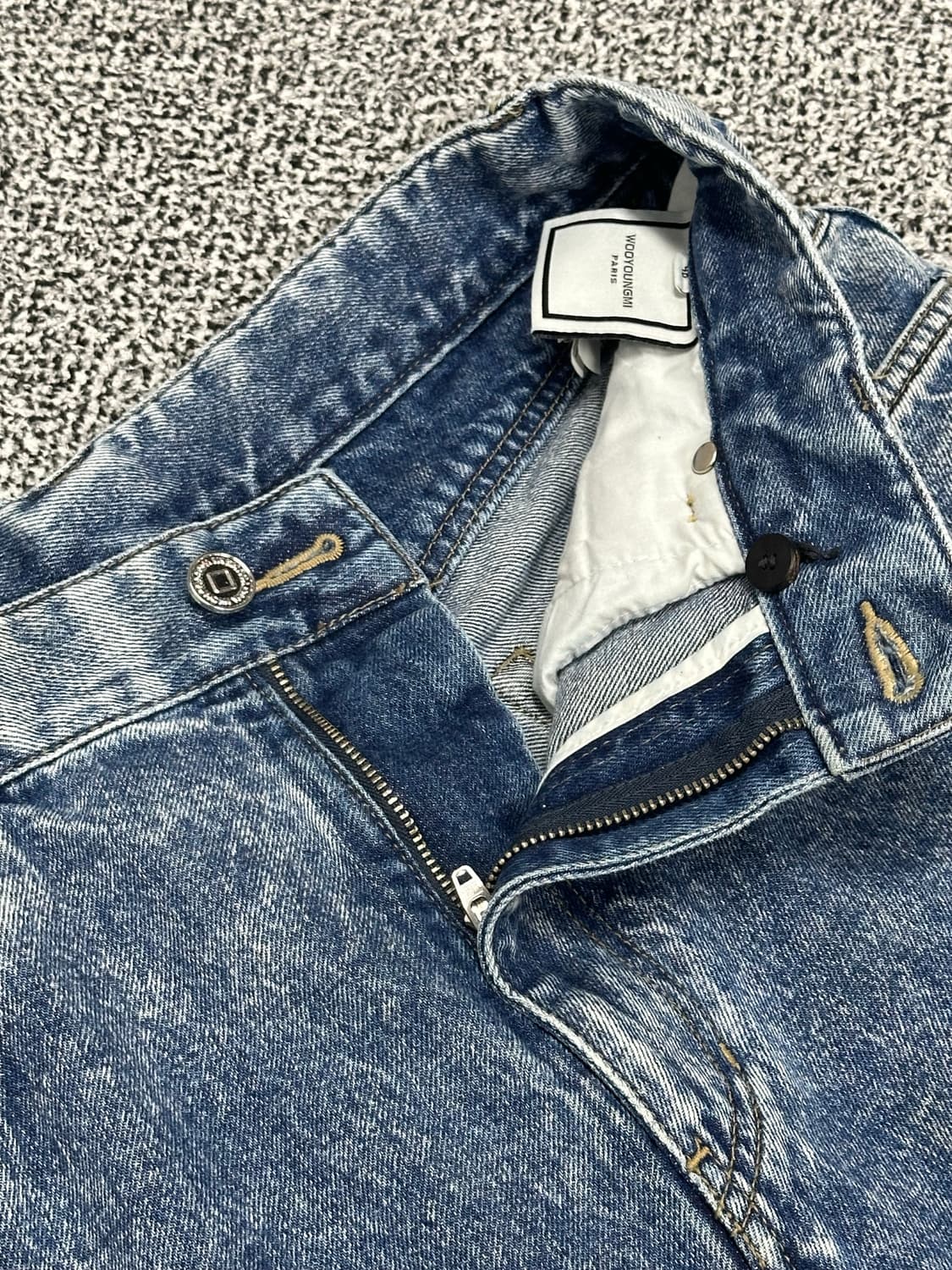 우영미 데님 청바지 신형 와이드 상품이미지4