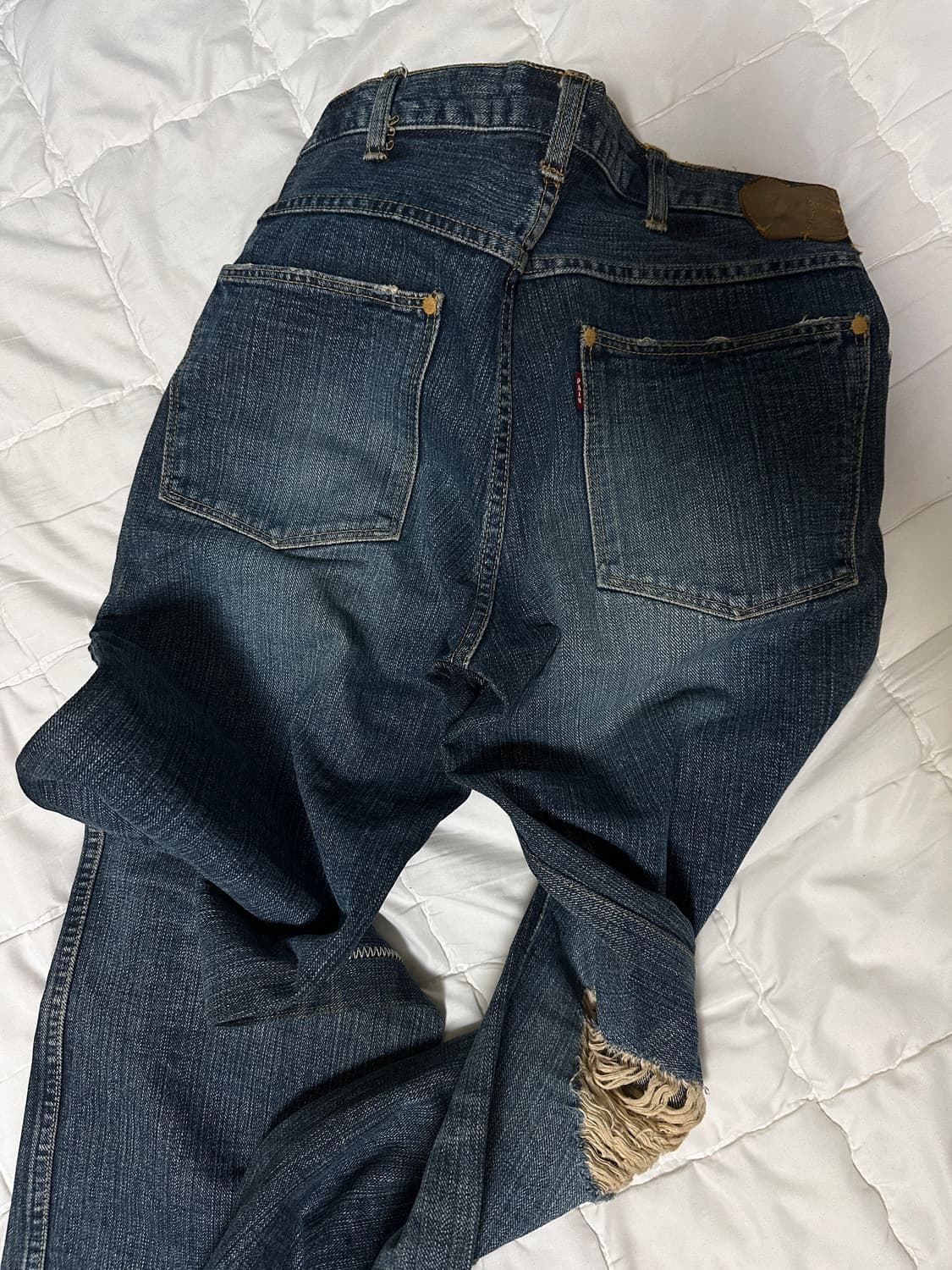 넘버나인 03aw 패치데님 상품이미지2