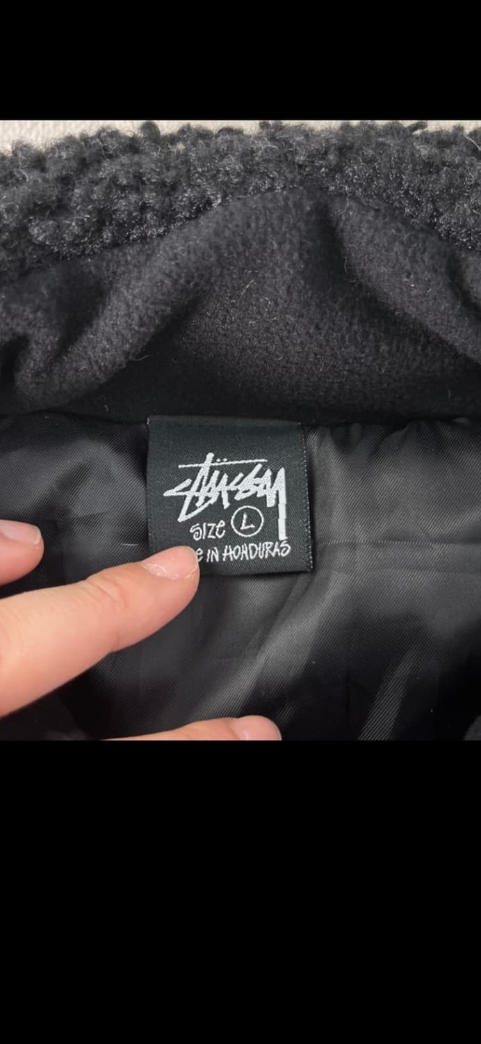 스투시 양털 후리스 상품이미지3