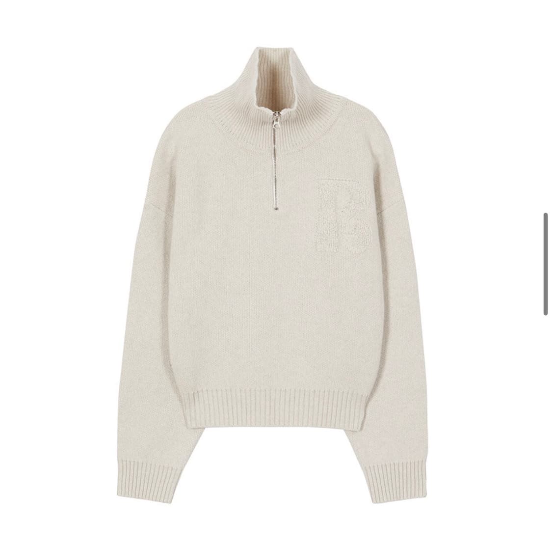 레이브 니트 반집업 상품이미지3