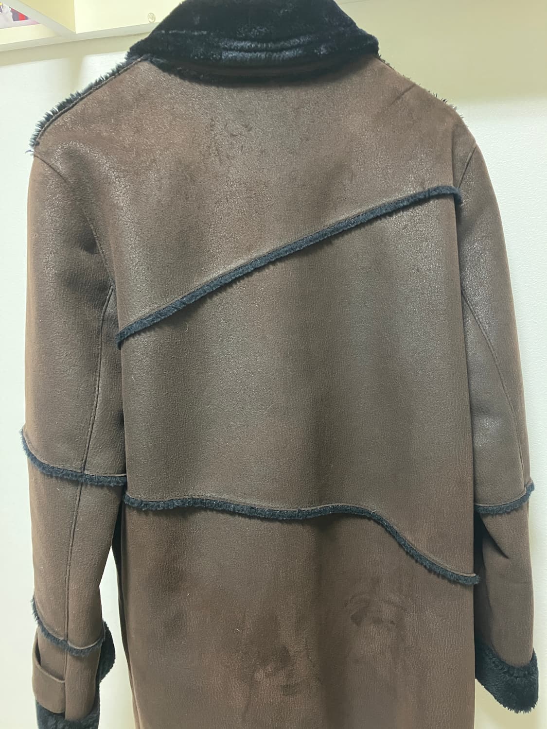 스웨이드 무스탕 자켓 상품이미지2