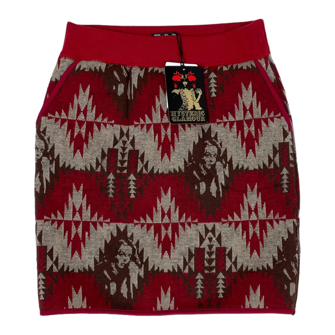 데드스탁 히스테릭글래머 패턴 스커트 치마 상품이미지1