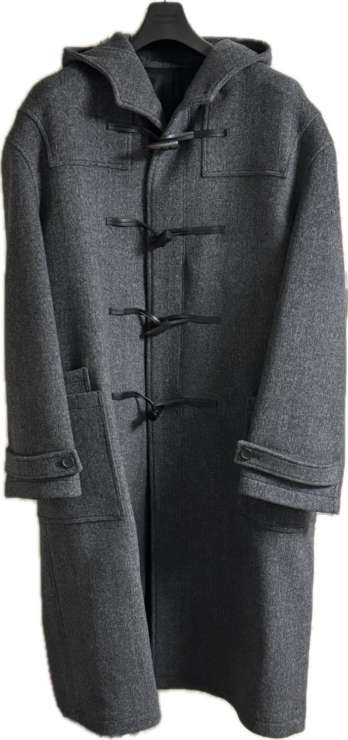 [M] 유스 더플코트 차콜그레이 상품이미지3