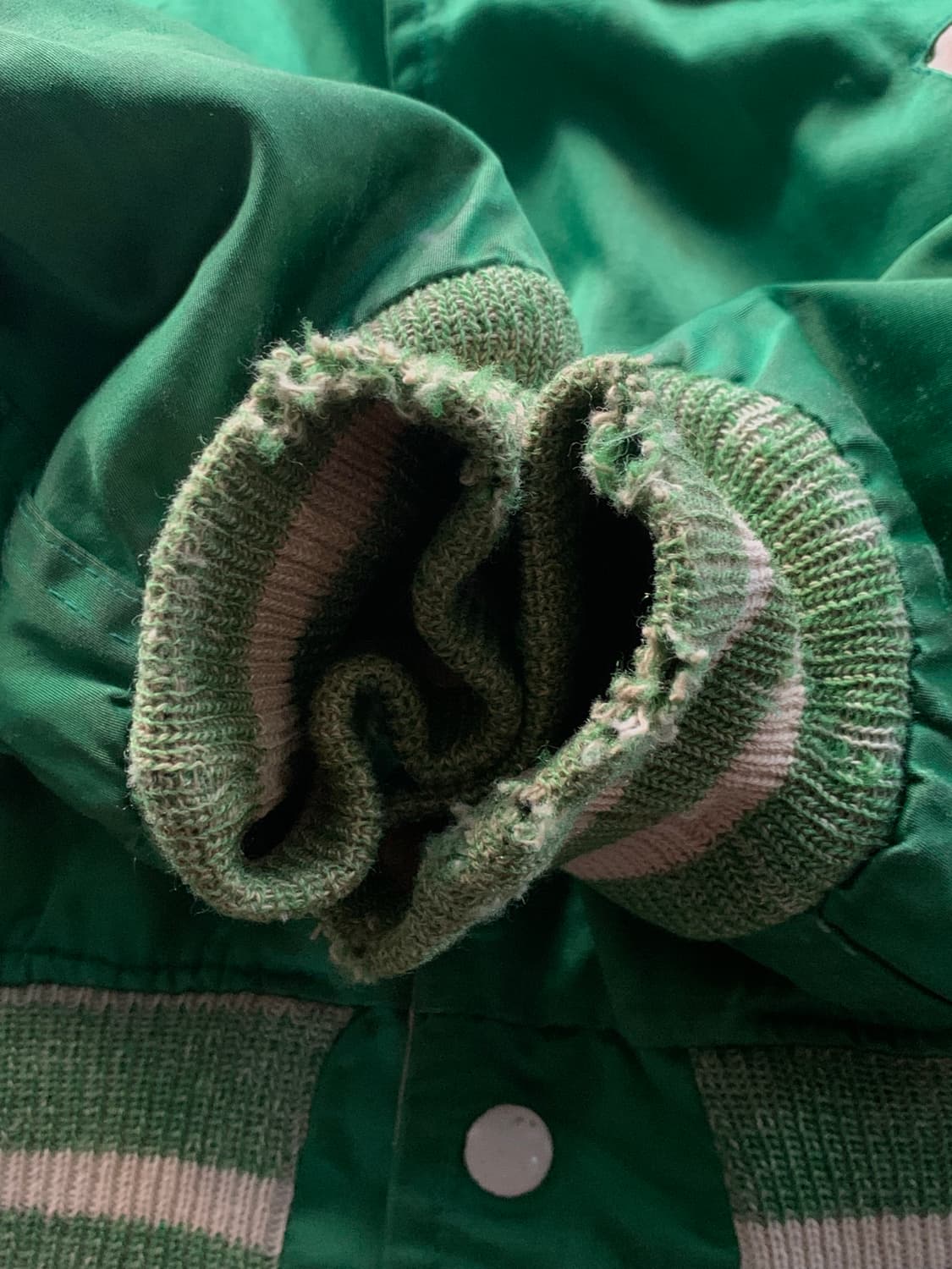 50s GAMEMASTER 레이온 코튼 리버시블 바시티 자켓 상품이미지5