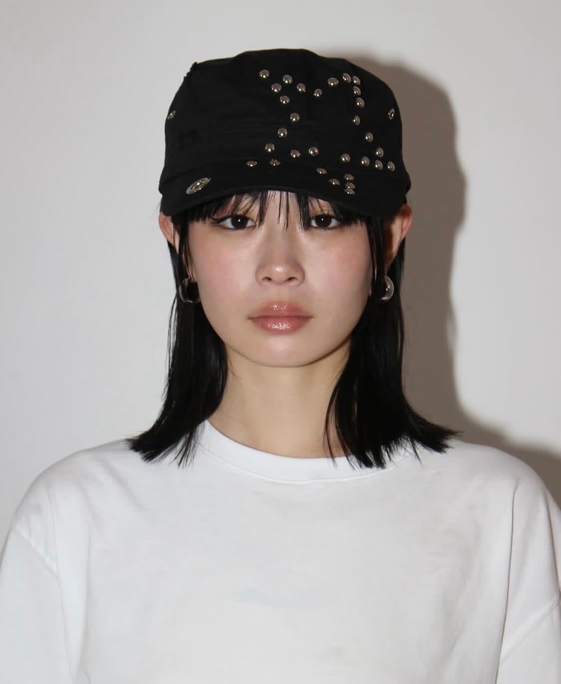 Kuel Vintage star cap (black) 상품이미지5