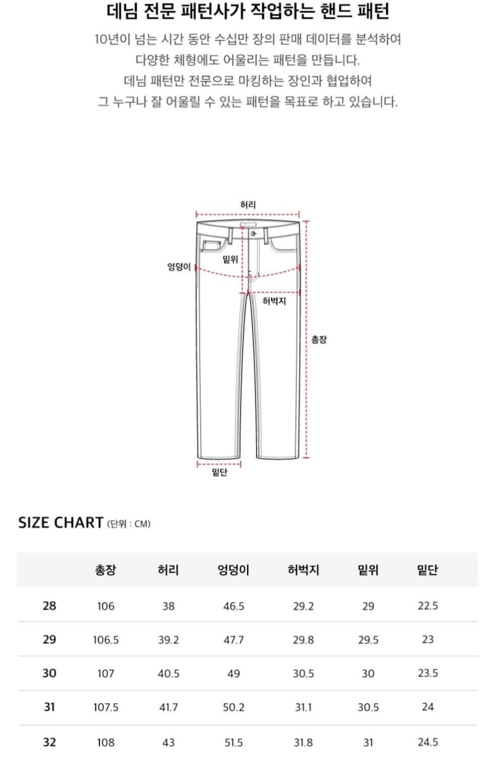 피스워커 블랙필드 뉴부츠컷 31 상품이미지9