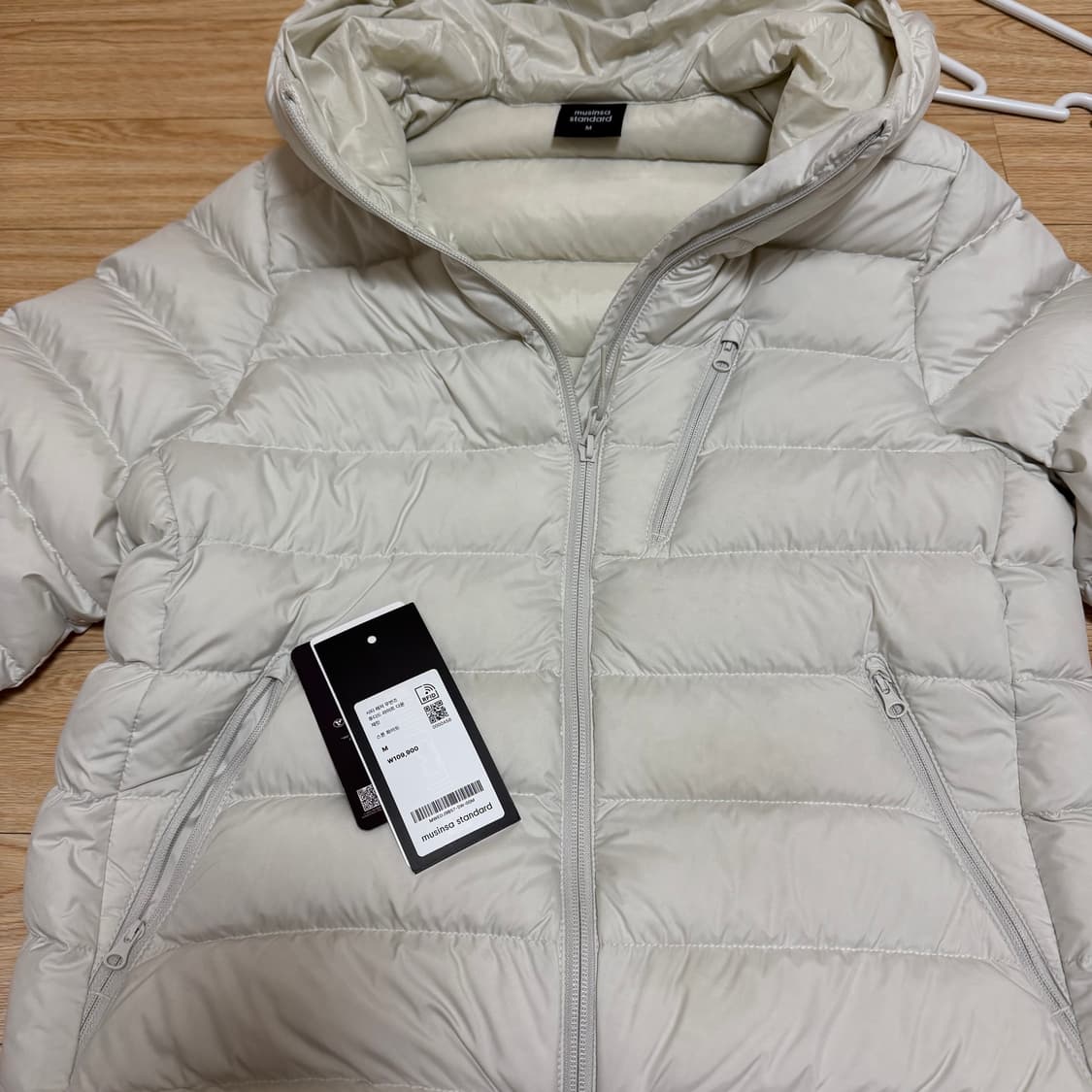 무탠다드 시티레저 우먼즈 스톤화이트 M 상품이미지2