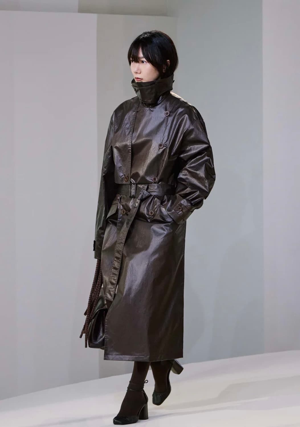 [32,34]르메르 25fw 트렌치 코트/다크 체리 상품이미지1