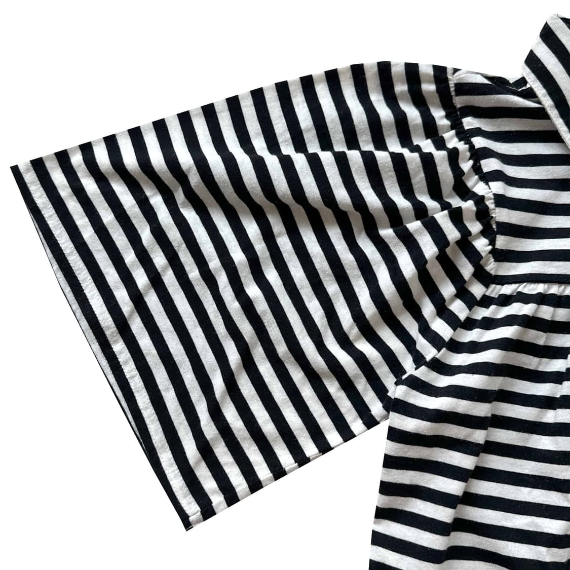 .·˖*·⑅Stripe Half Sleeve ♡ 상품이미지5
