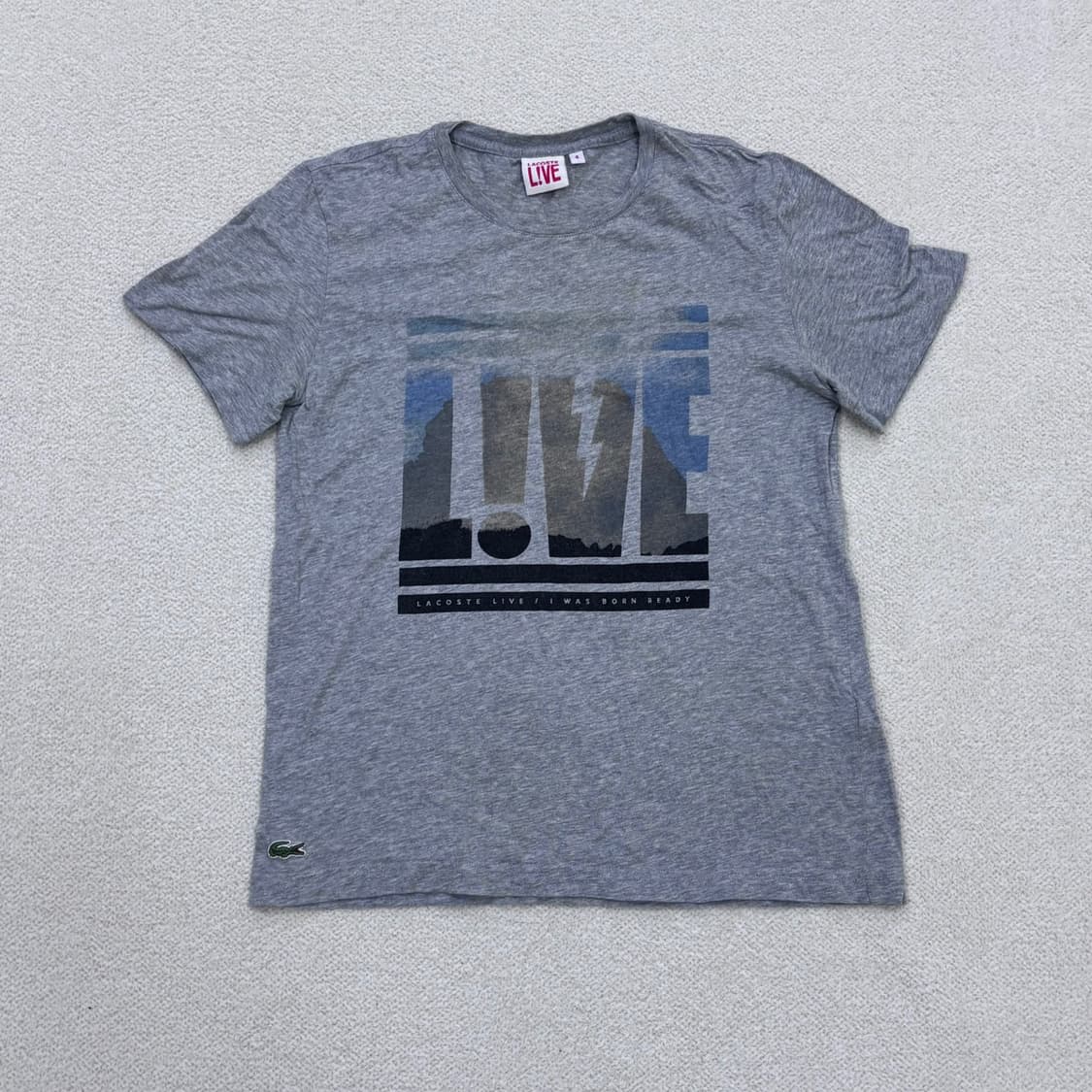4 라코스테 그래픽 반팔 티셔츠 0313E 상품이미지1