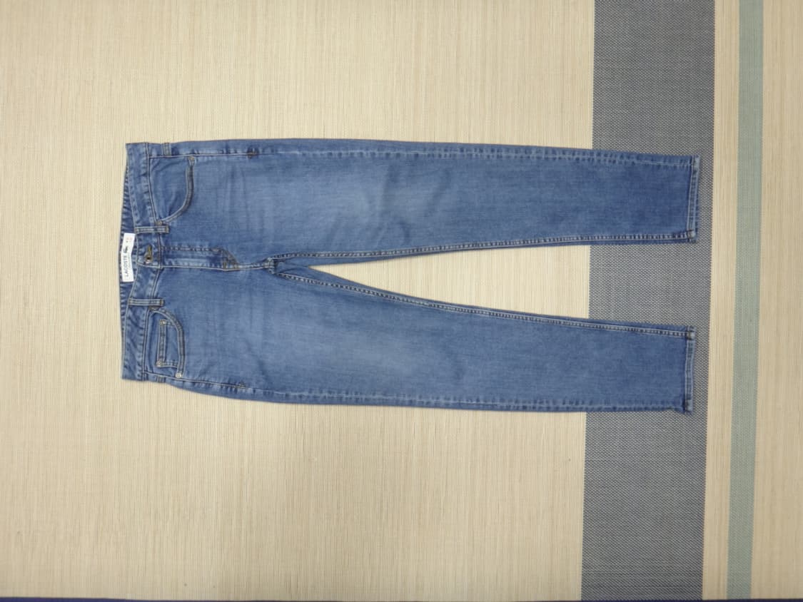 (32인치) 라코스테 남성 기모안감 레귤러 핏 청바지 상품이미지2
