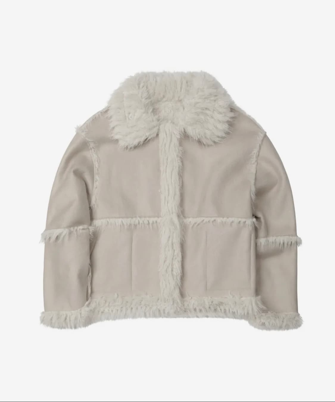 리버시블 시어링 퍼 자켓 [CREAM] 상품이미지5