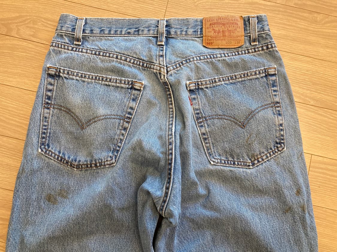 리바이스 569 usa made 33사이즈 상품이미지6