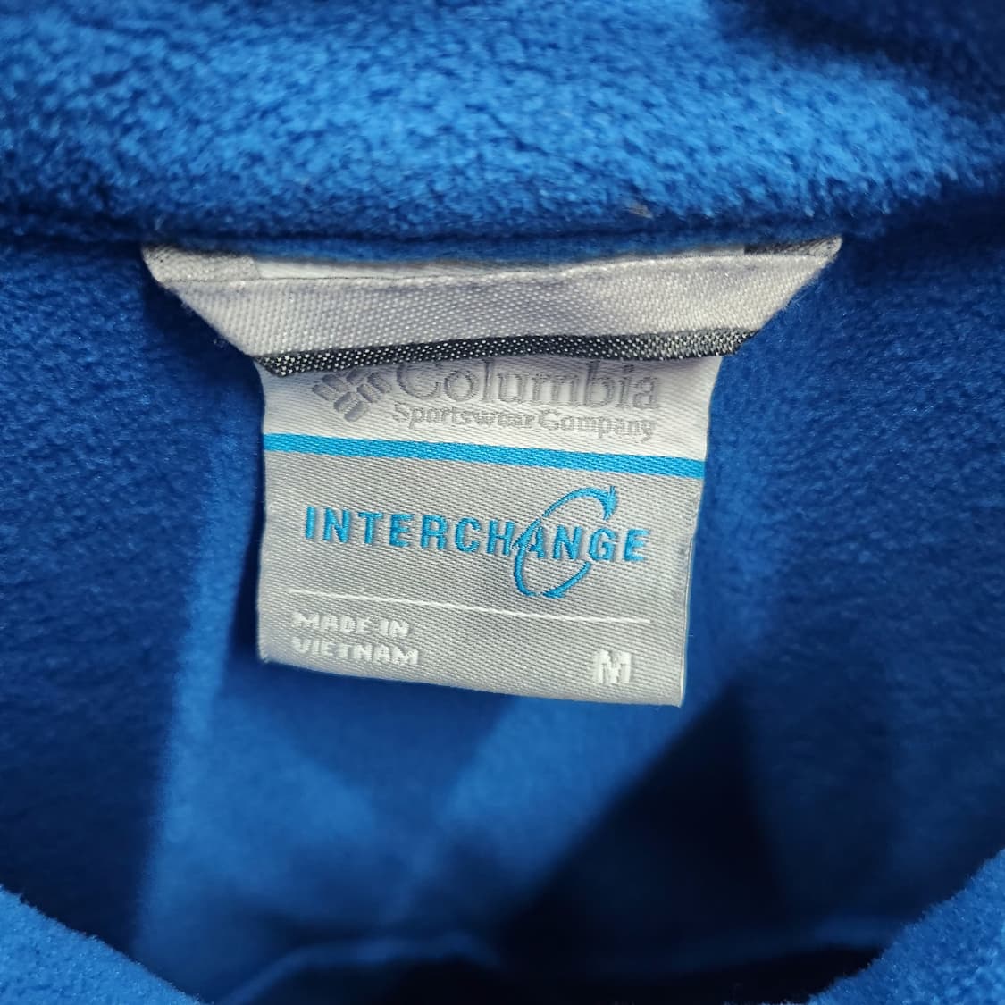 콜롬비아 로고 후리스 스트링 집업 L 상품이미지4