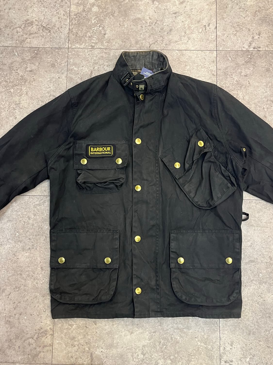 바버 왁스 자켓 블랙 95 #csz2318 상품이미지5