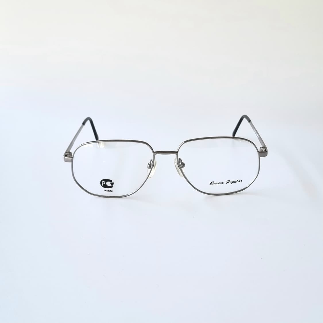 데드스탁 지적인 무드 클래식 실버 메탈 안경테 620 상품이미지2