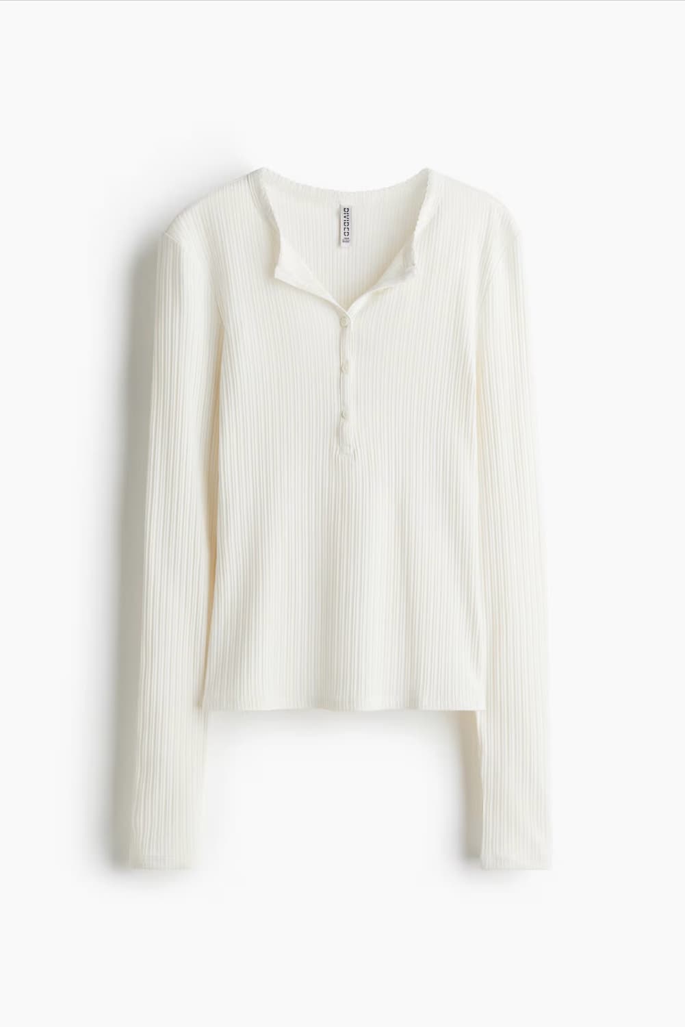 H&M 버튼업 탑 상품이미지1