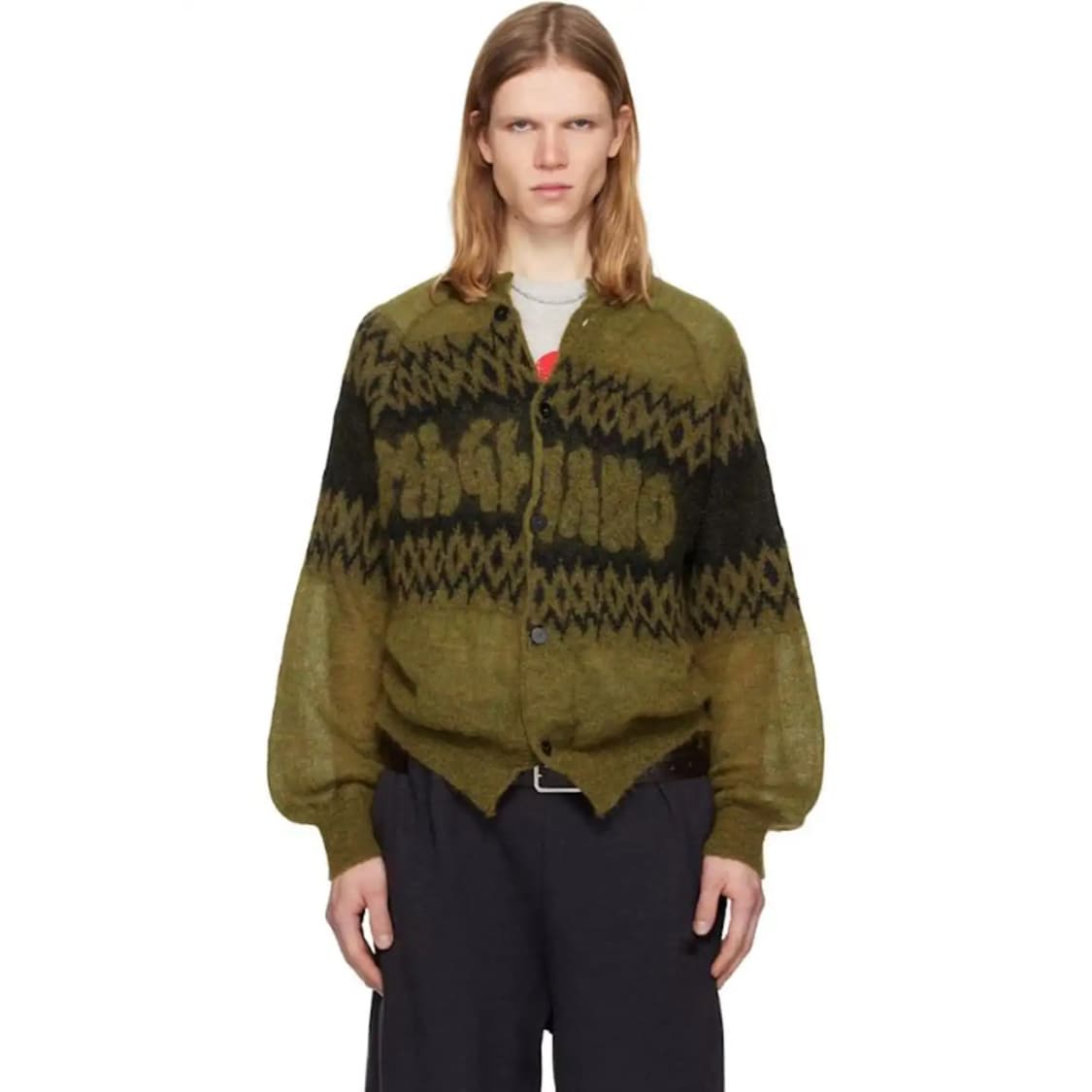 마리아노 25FW 크리스마스 모헤어 가디건 상품이미지1
