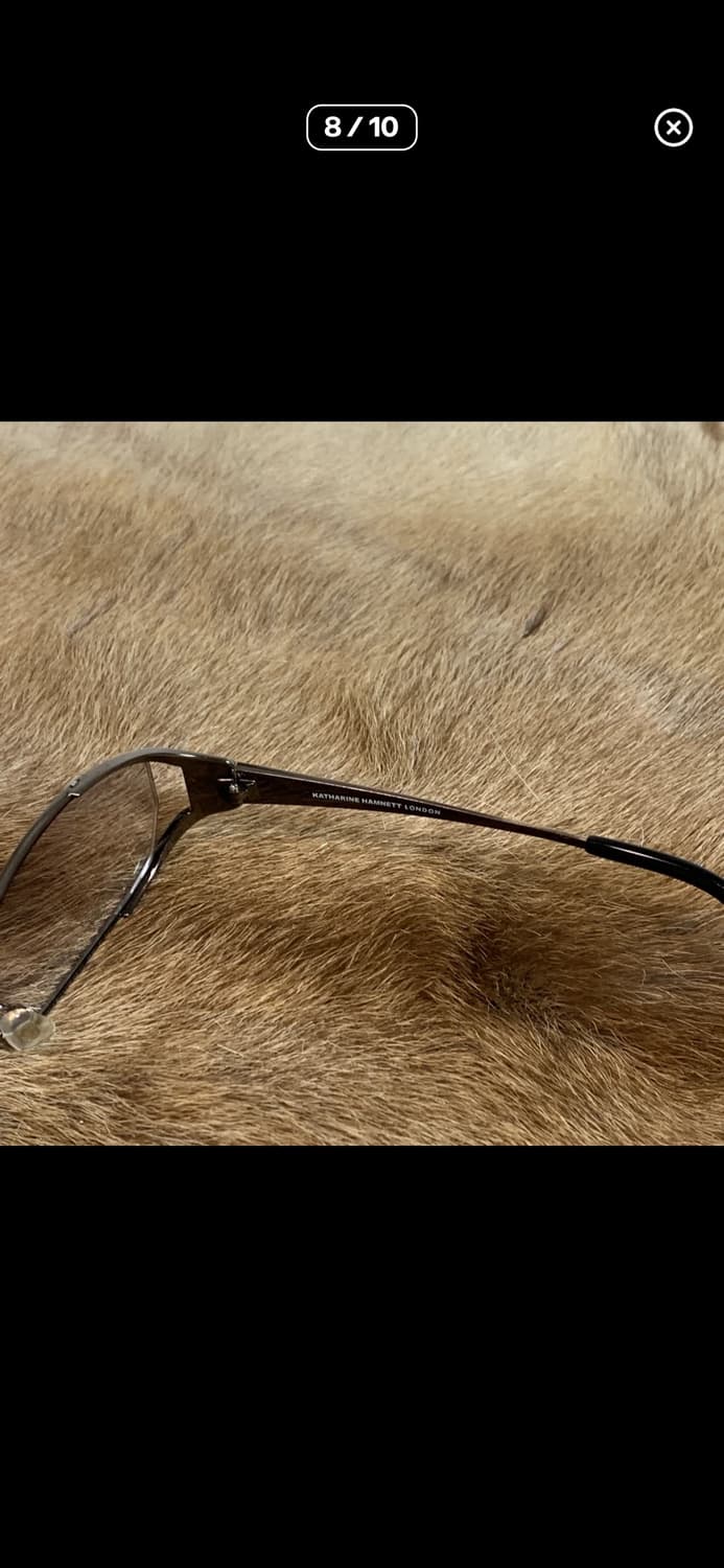캐서린 햄넷 런던 아카이브 메탈 프레임 안경 상품이미지8