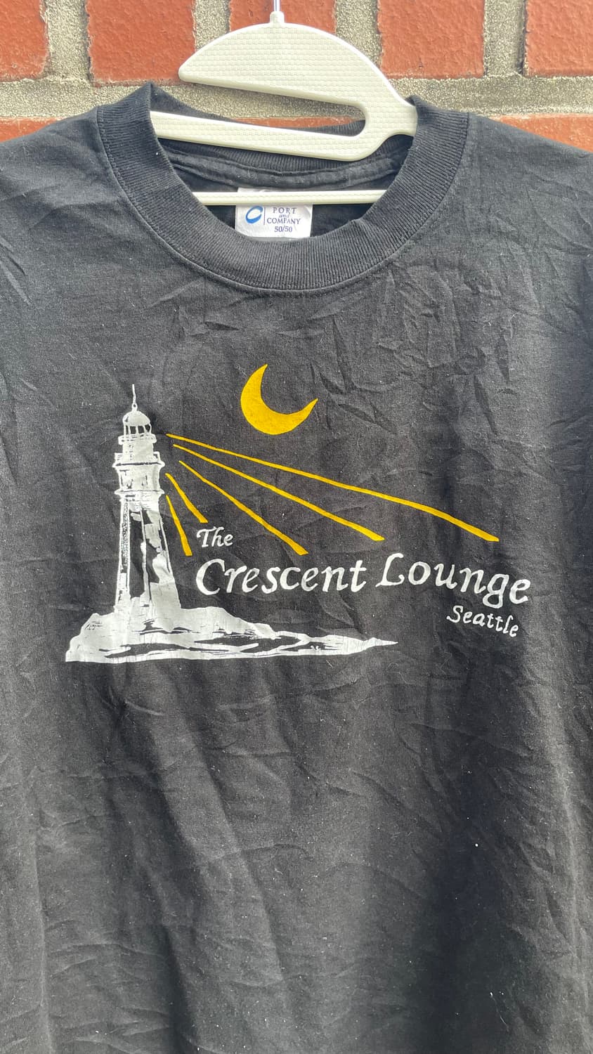 Port & Company 크레센트 라운지 블랙 반팔 상품이미지3