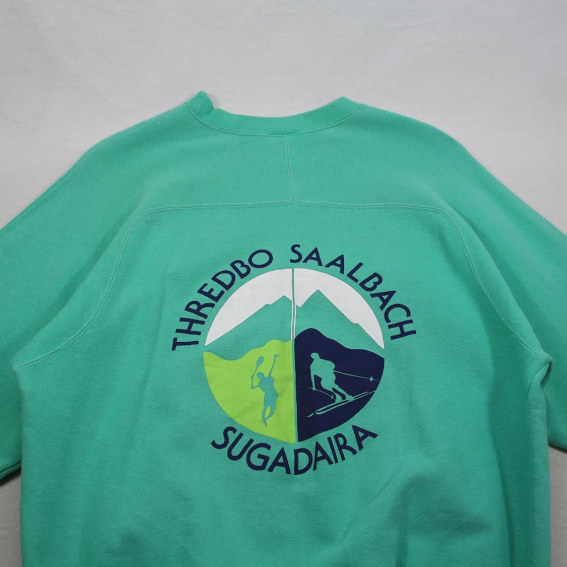 (착용컷) THREDBO SAALBACH SUGADAIRA 스웻 셔츠  상품이미지8
