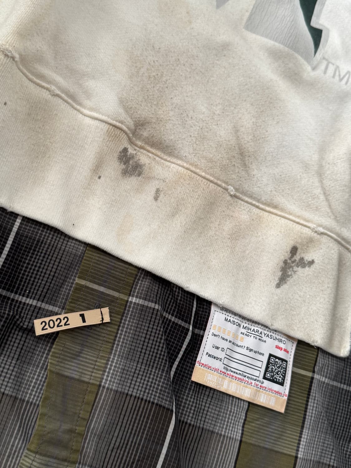 미하라 야스히로 스웻 + 셔츠 팝니다 상품이미지7