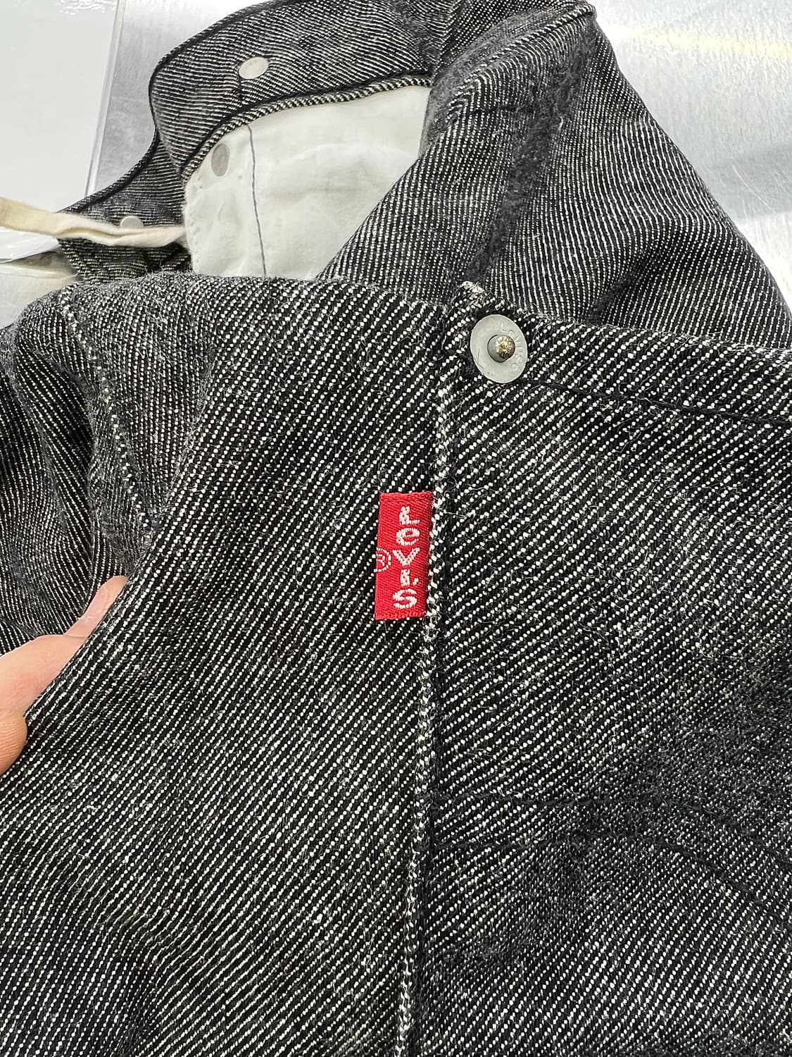 리바이스 엔지니어드 트위스티드 신치백 데님 팬츠 상품이미지8