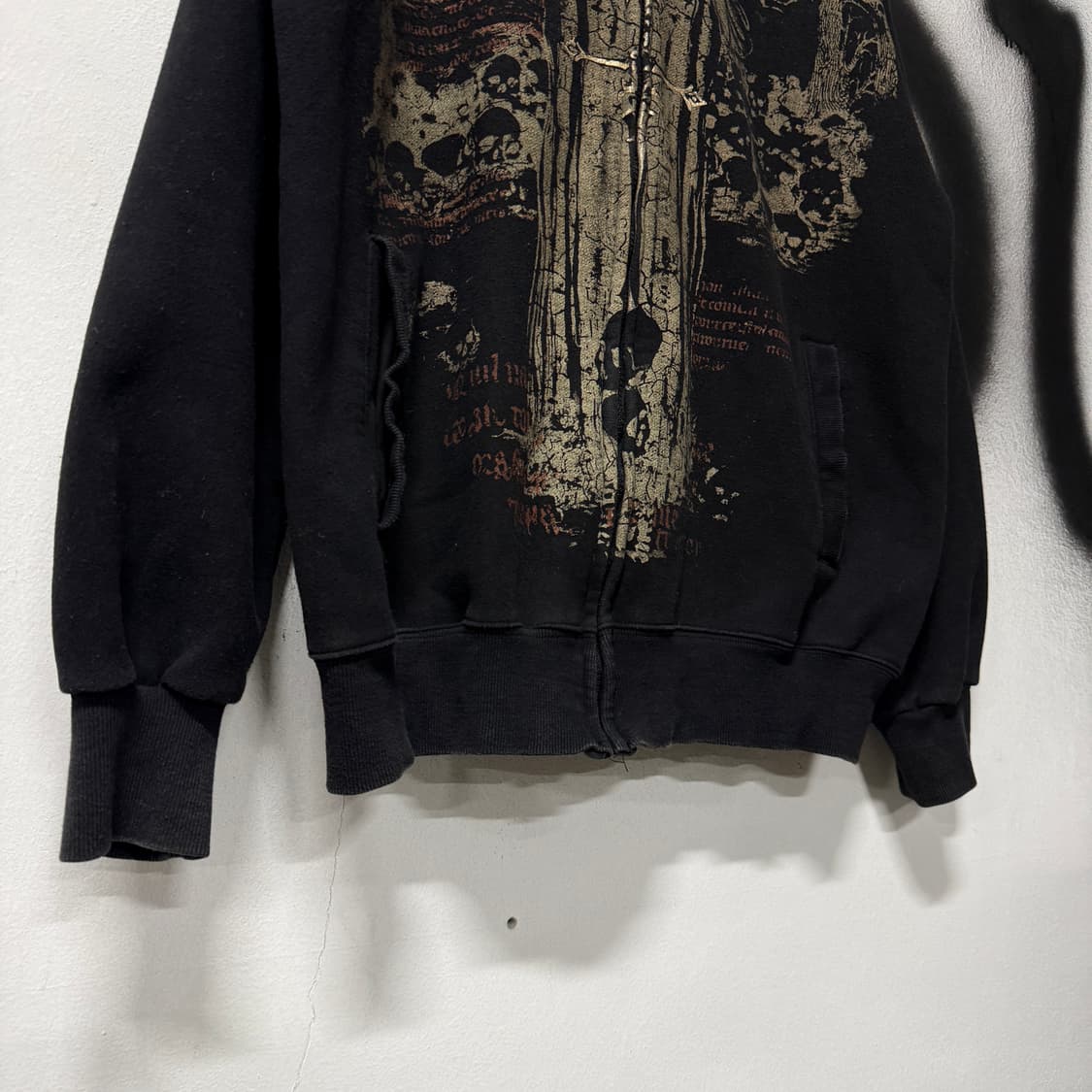 Affliction 어플릭션 펑크 풀 프린팅 풀 집업 후디 상품이미지5