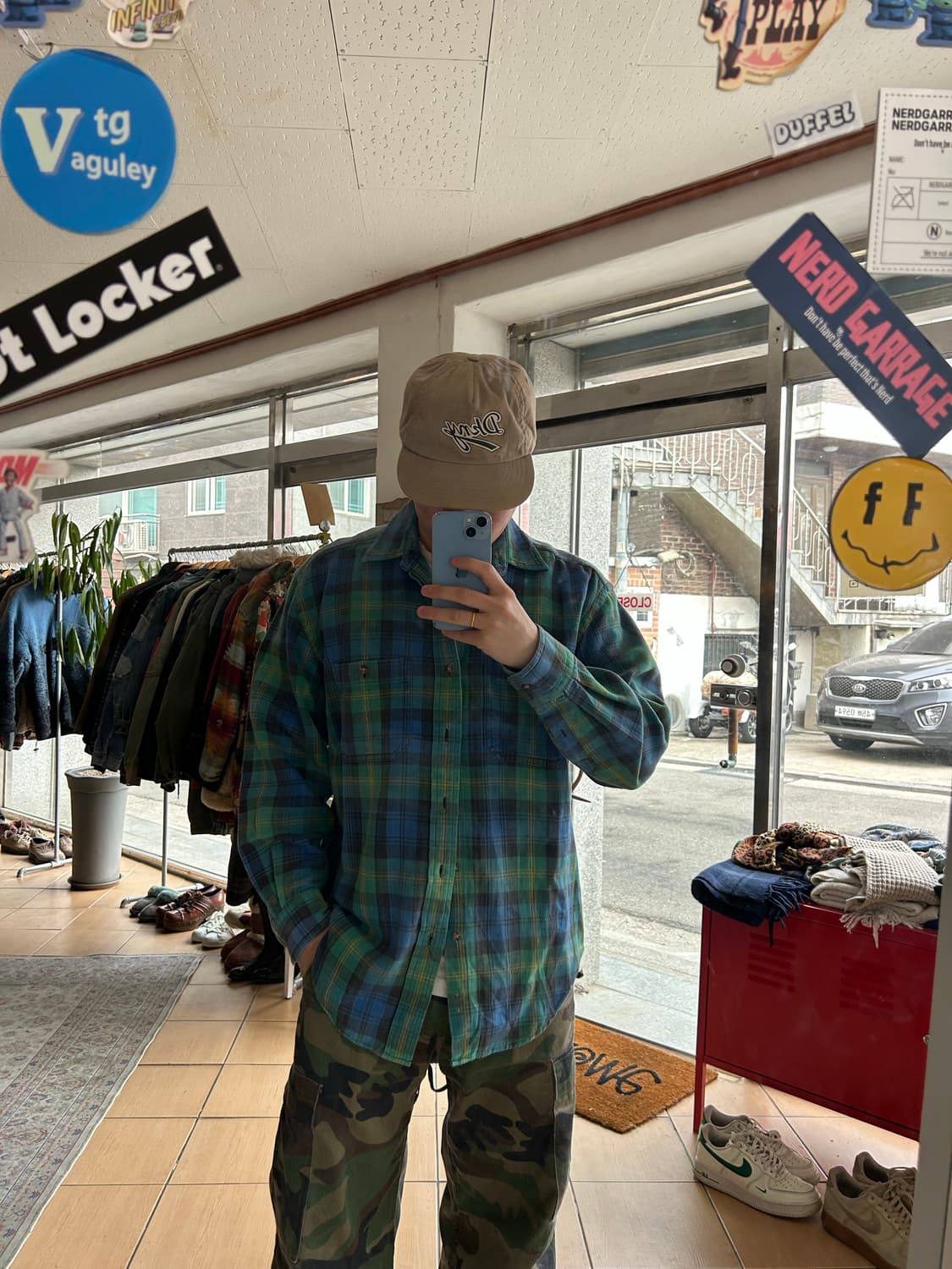 90‘s 올드갭 플란넬 체크셔츠 상품이미지6