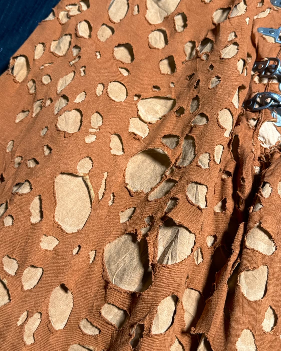 90-00‘s Take Two 디스트레스드 레이어드 컷아웃 팬츠 31 상품이미지3