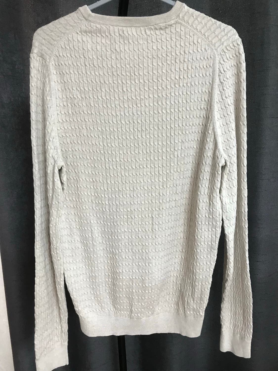 마시모 두띠 Massimo Dutti 엑스트라 파인 코튼 니트 L 상품이미지1