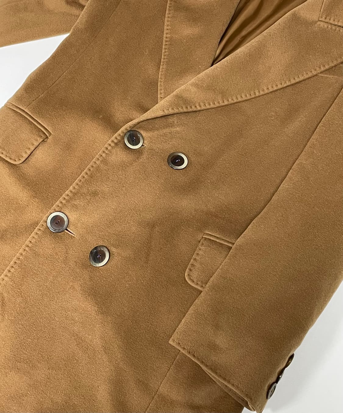  막스마라 코사 캐시미어 카멜 코트 상품이미지5