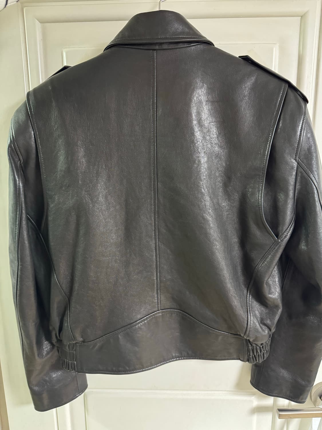 노이스 램스킨 레더 자켓 Msize 상품이미지4