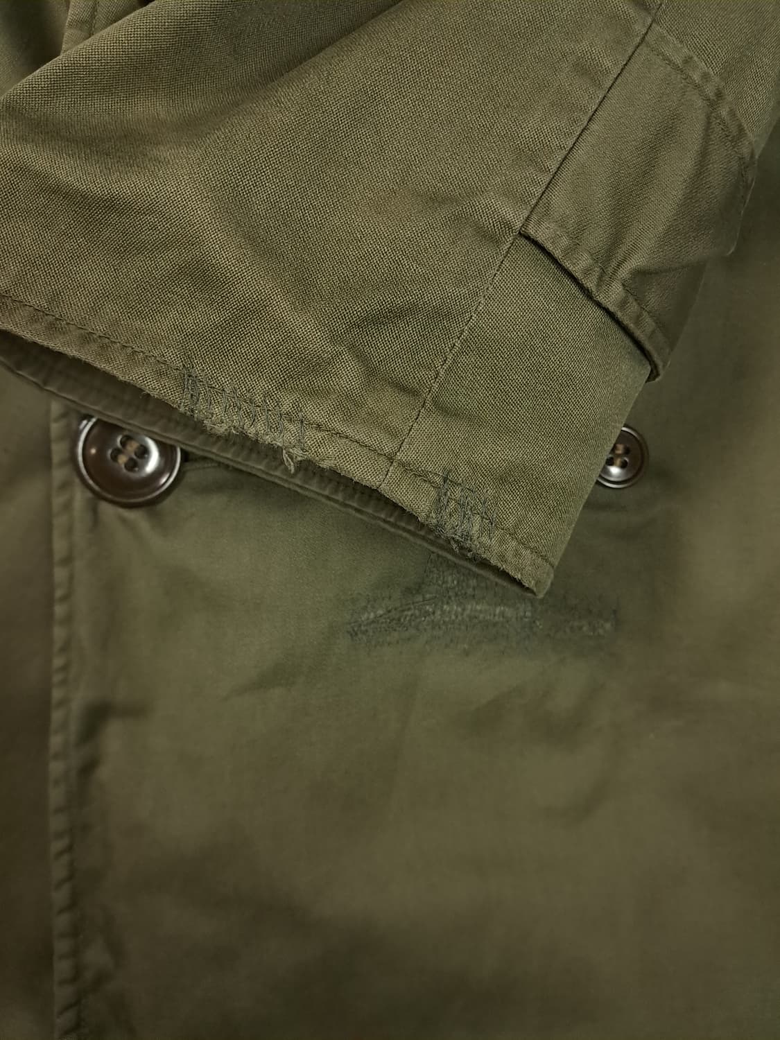 오리지날 50's 미군 OG-107 울 장교 코트 상품이미지7