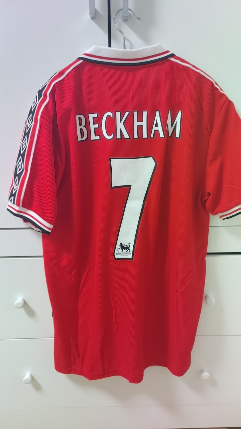 엄브로 맨유 유니폼 베컴 마킹 XL 상품이미지3