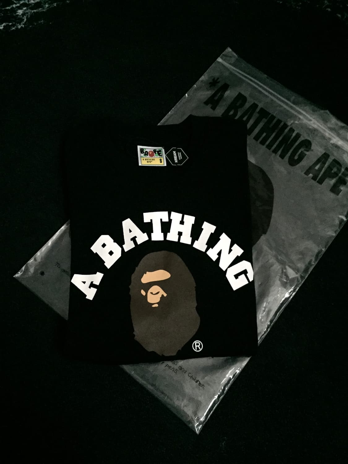 베이프 롱슬리브 S사이즈 상품이미지2