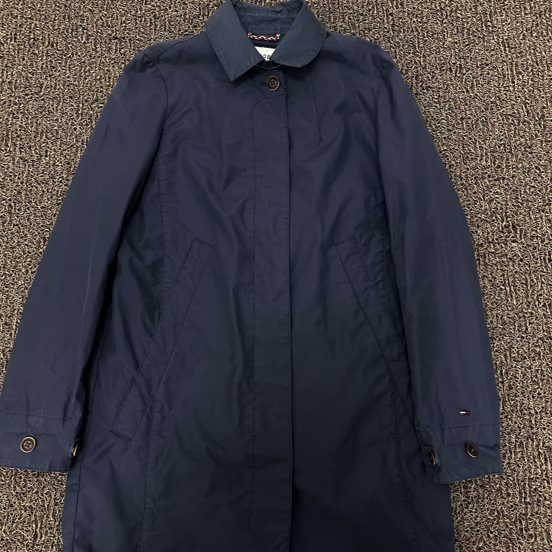 타미힐피거 여성 트렌치코트 네이비 XS 상품이미지2