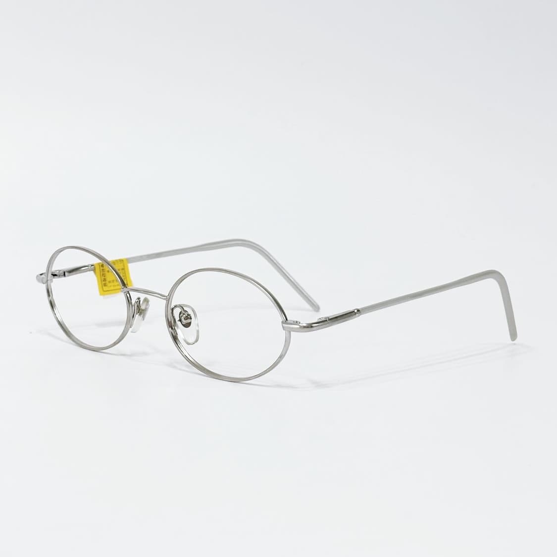 실버 오벌 메탈 데드스탁 빈티지안경 상품이미지2