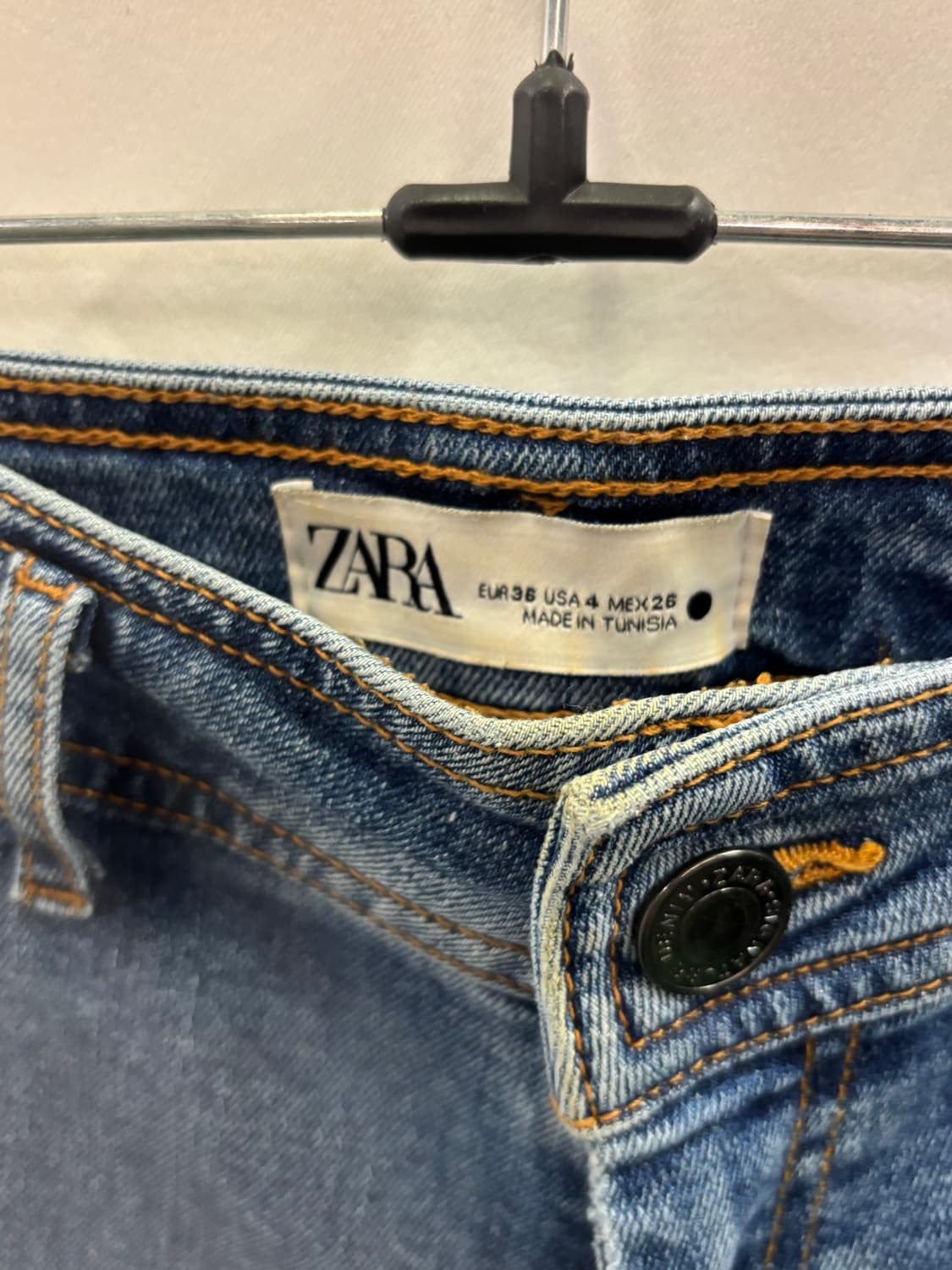 자라(ZARA)와이드 레그 데님 팬츠 26 상품이미지2