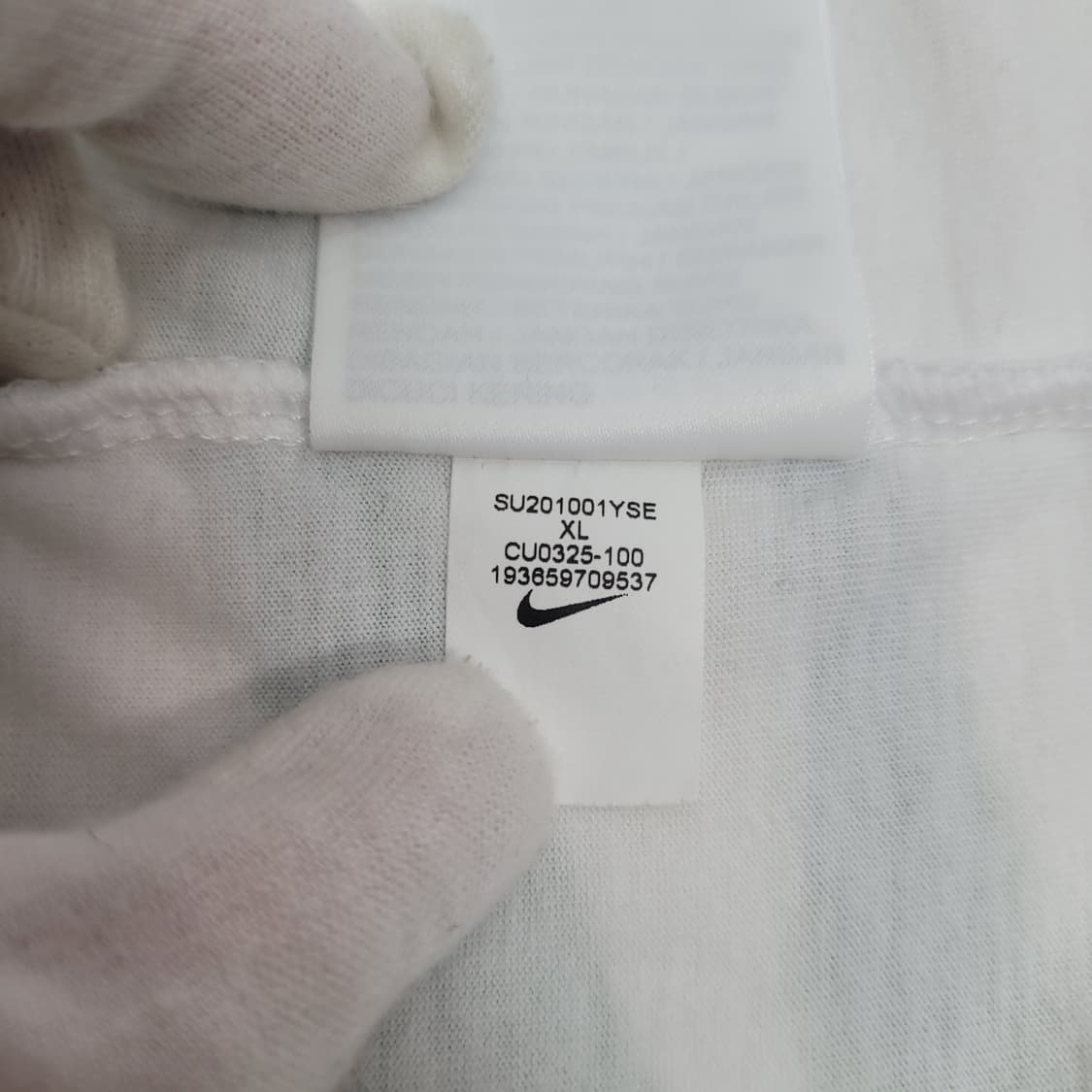 Nike 나이키 반팔 티셔츠 화이트 XL 105 사이즈 상품이미지7
