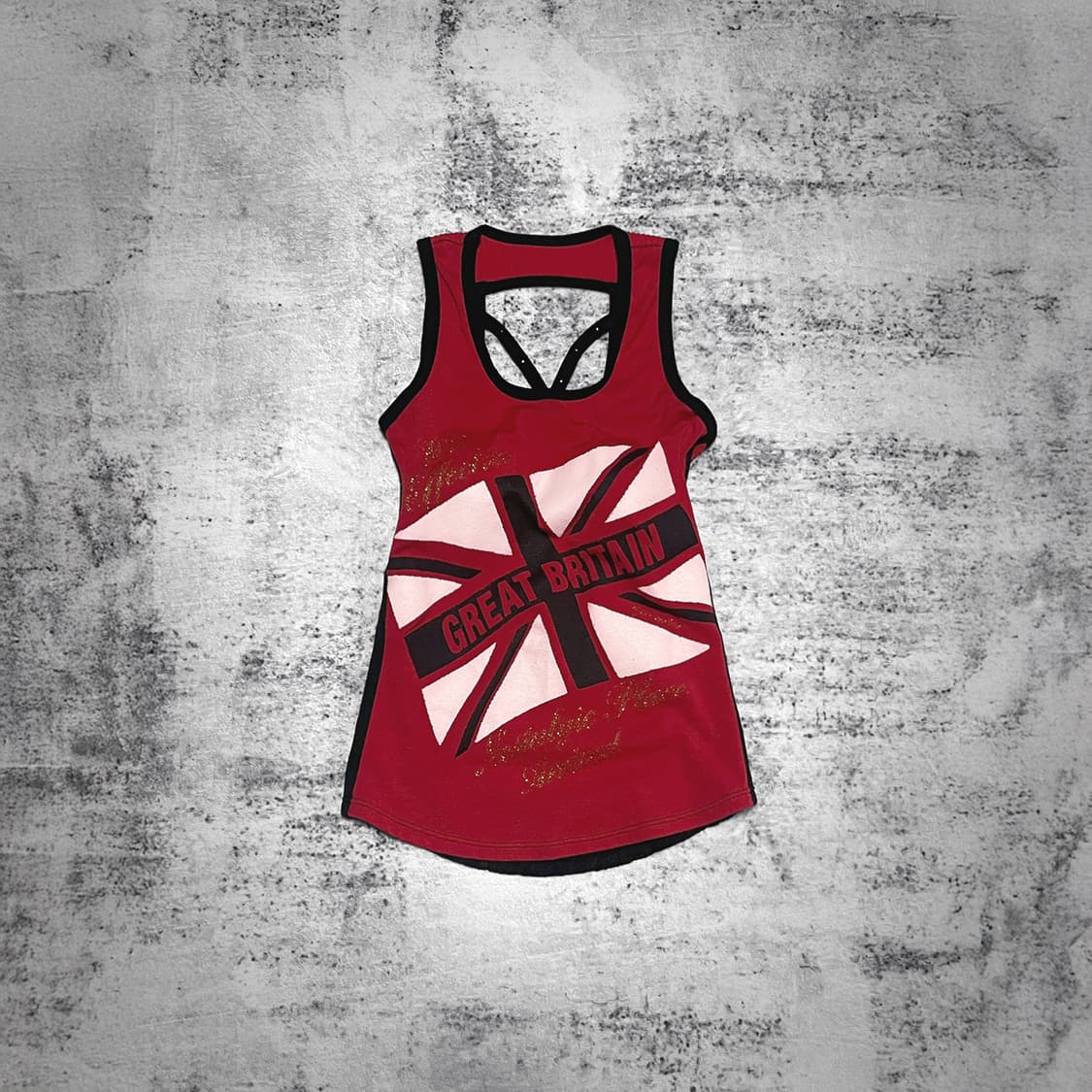 flag punk sleeveless  상품이미지1