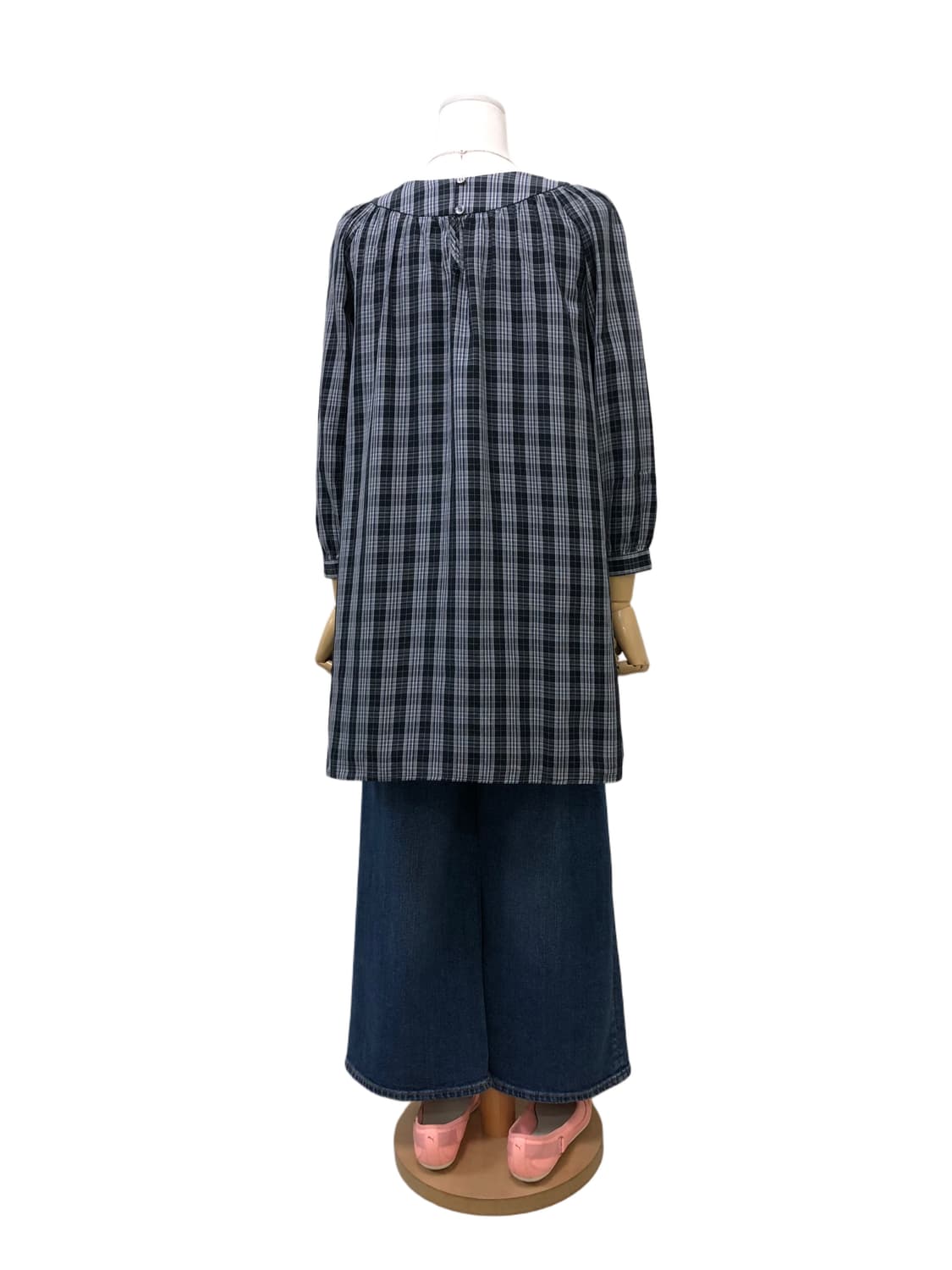 A.P.C. 아페쎄 체크 원피스 상품이미지7