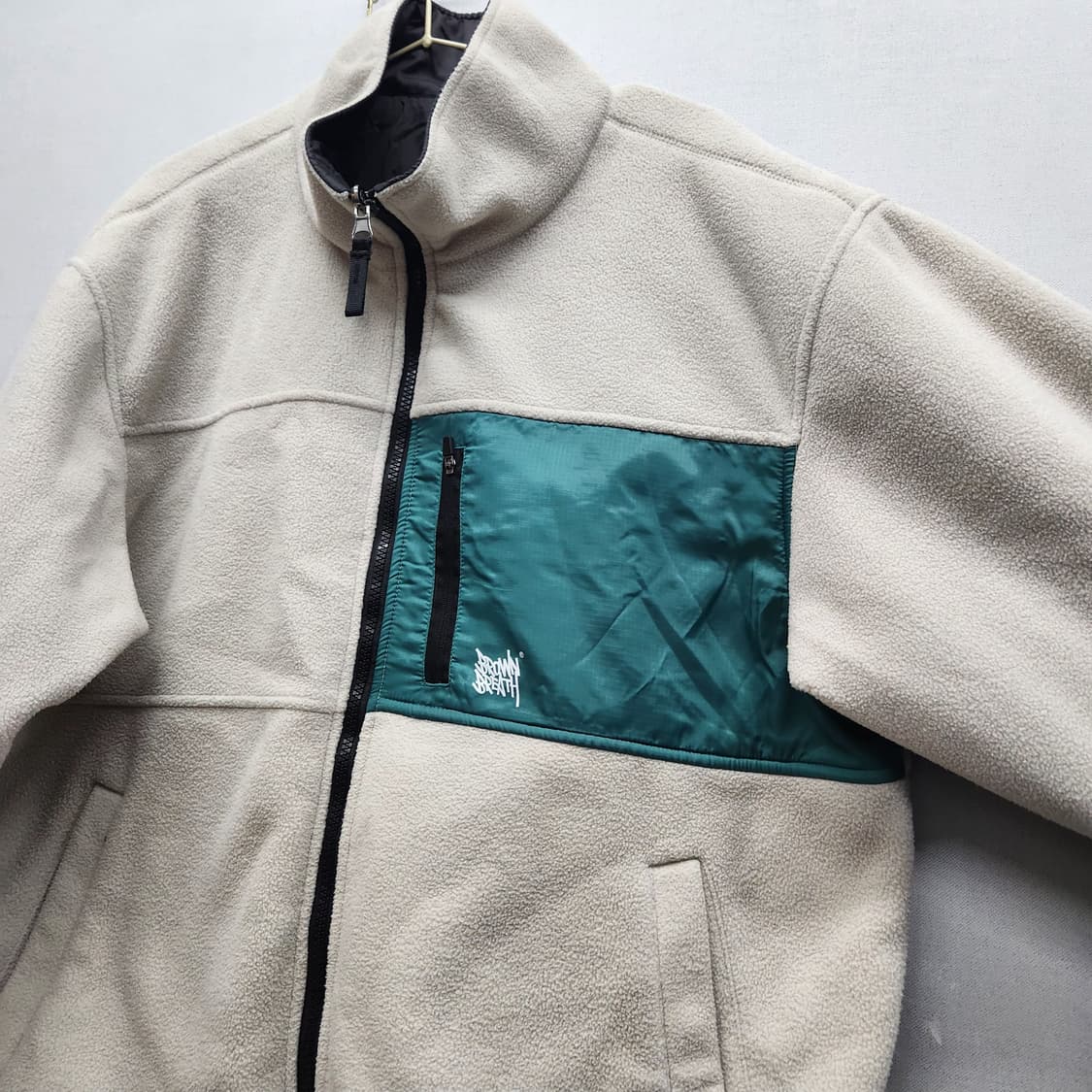 브라운브레스 체스트 포켓 양면 오버핏 집업 2XL 상품이미지3