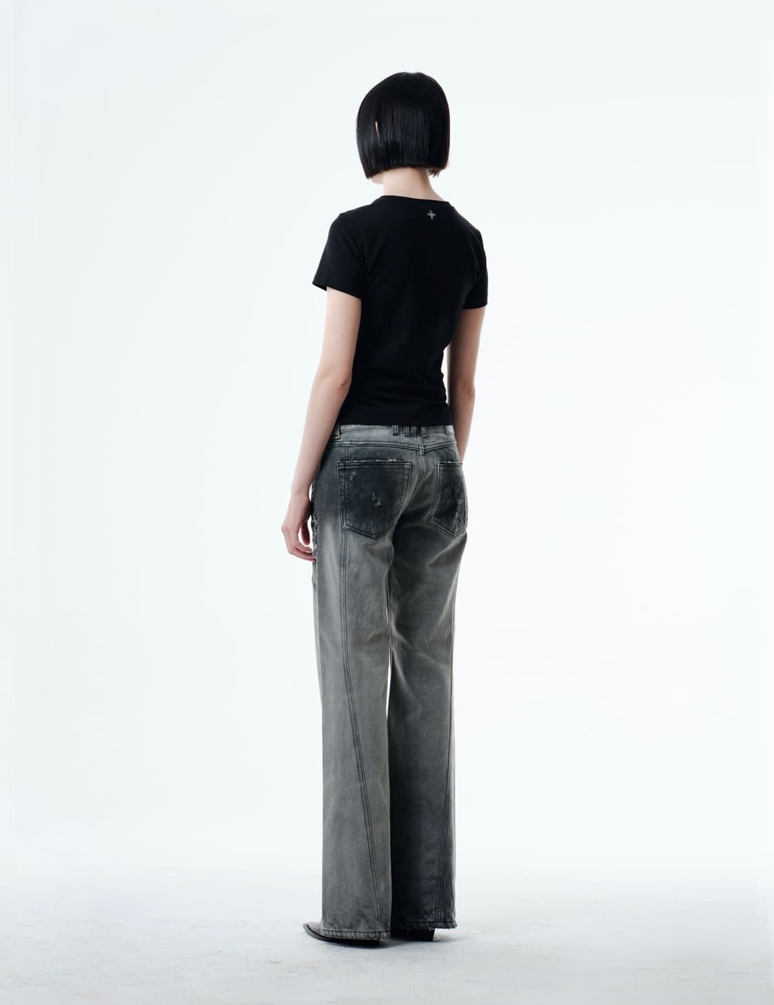 INES JEANS (GREY) 상품이미지3