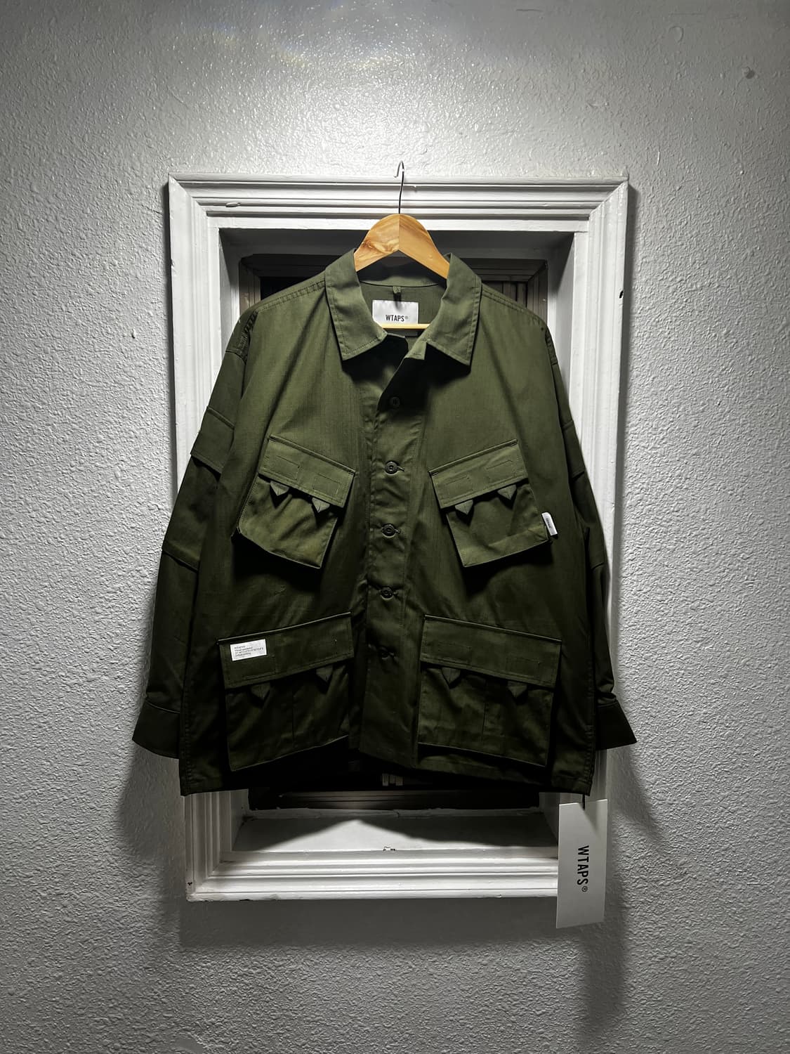 Wtaps 21fw 더블탭스 21fw 립스탑 셔츠 자켓 상품이미지1