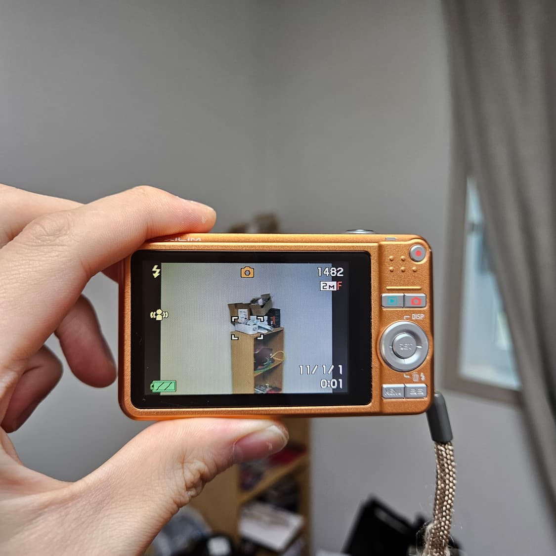 (프리지아, 채영 디카) 카시오 엑슬림 EX-Z85 오렌지색 디카 상품이미지3