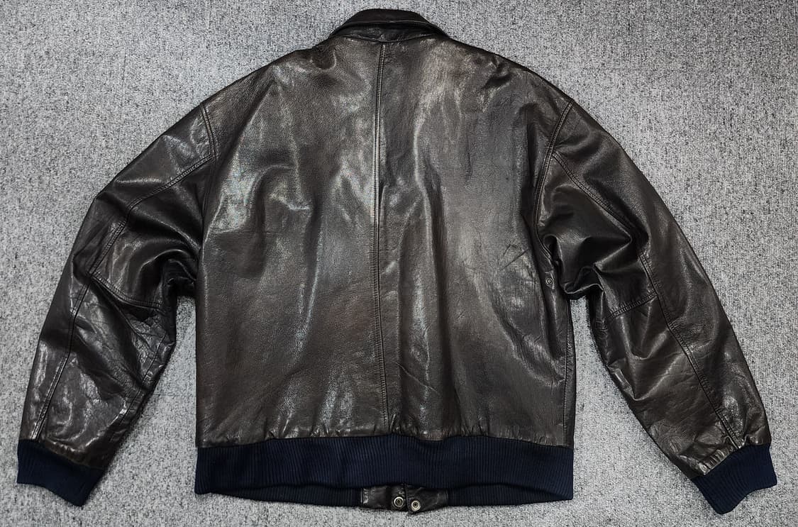 로빈슨 빈티지 A-2 플라이트 레더자켓 가죽자켓 L 상품이미지2