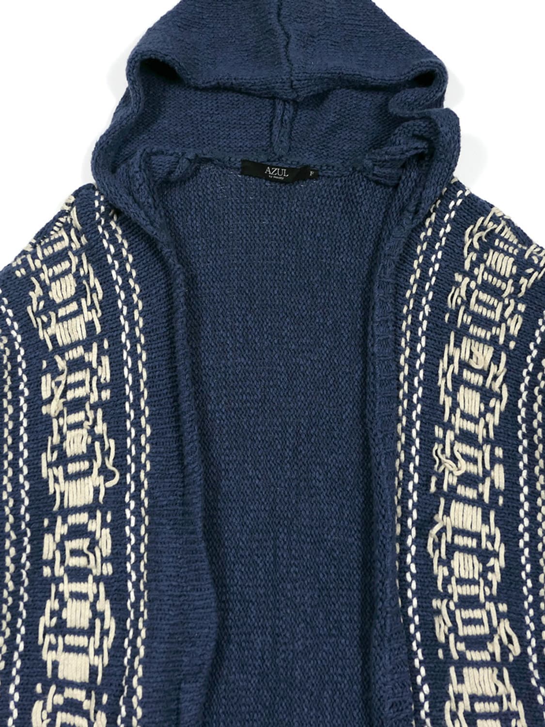 Azul by Moussy fringe knit cardigan 상품이미지3